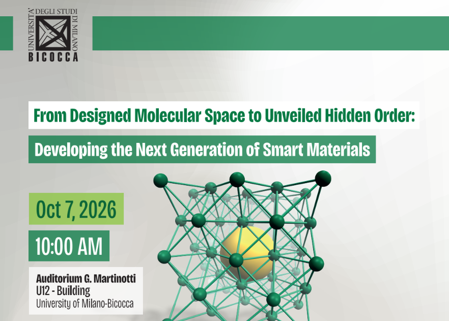 From Designed Molecular Space to Unveiled Hidden Order: Developing the Next Generation of Smart Materials